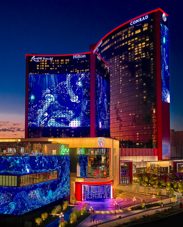 Resorts World Las Vegas building