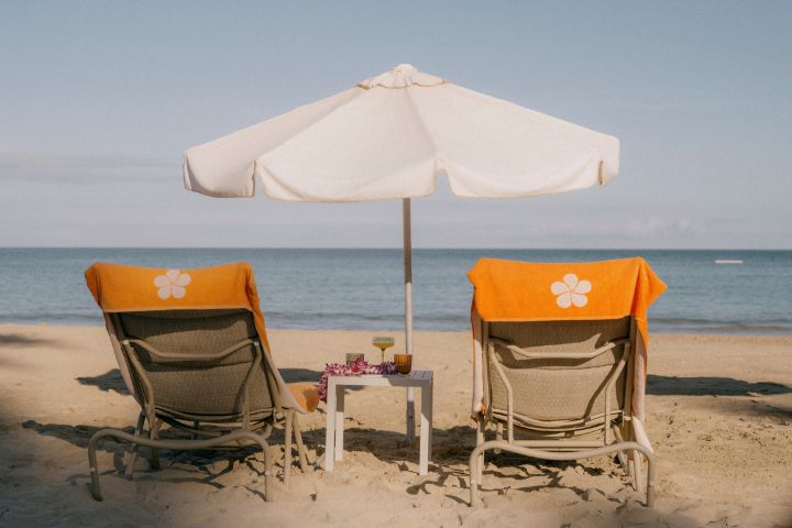An aerial view of Mauna Kea Resort